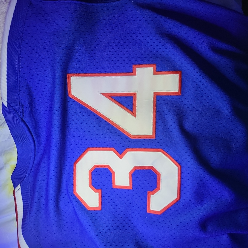 Authentic Throw-Back Nolan Ryan Jersey. - image 5